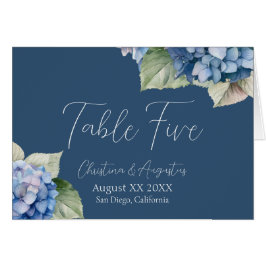 Cartão Azul-romântico Hidrocoloração Hidrológica Flores d