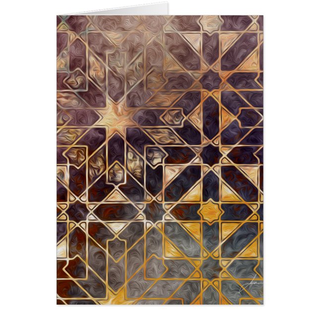 Cartão Azulejos Místicos I (Frente)
