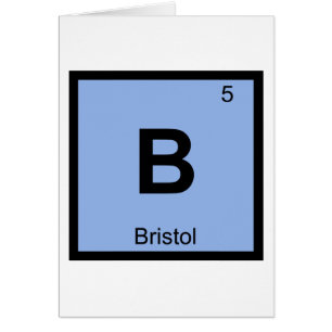 Cartão B - Bristol Connecticut Química Tabela Periódica