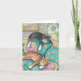 Cartão B & nota do aniversário de T #5