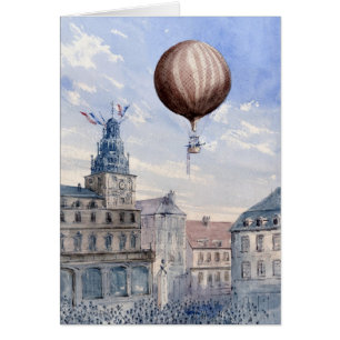 Cartão BA2303FAC01Z-Ascension sobre a praça da cidade