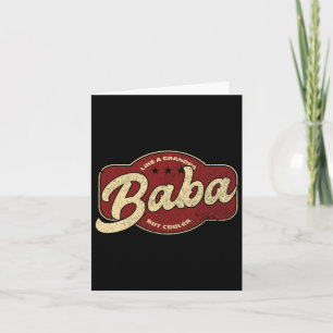 Cartão Baba como um avô, mas mais legal - Baba em Árabe