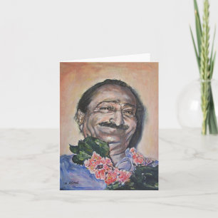 Cartão Baba in peach Notecard