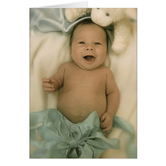 Cartão Baby Boy (Frente)