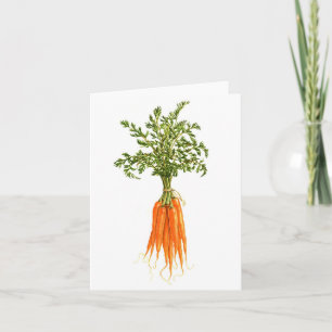 Cartão Baby Carrots