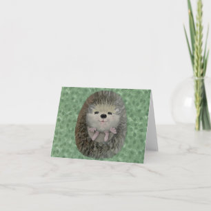 Cartão Baby Hedgehog Card