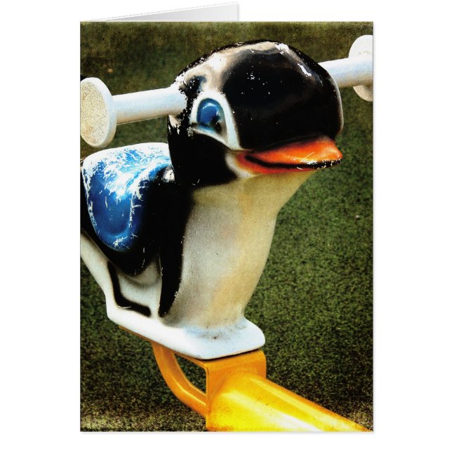 Cartão Baby Penguin (Frente)