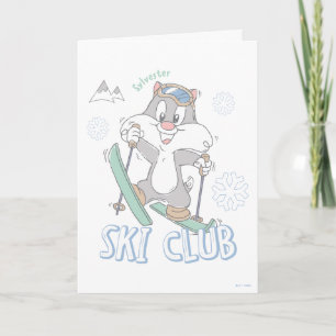 Cartão Baby SYLVESTER™ Ski Club