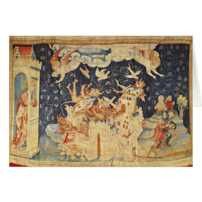 Cartão Babylon invadiu por demónios (Frente Horizontal)