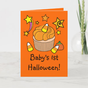 Cartão Baby's First Halloween