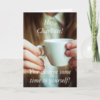 Cartão Babysitting do vale para as mães que