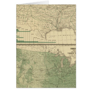 Cartão Bacias hidrográficas, Silvicultura