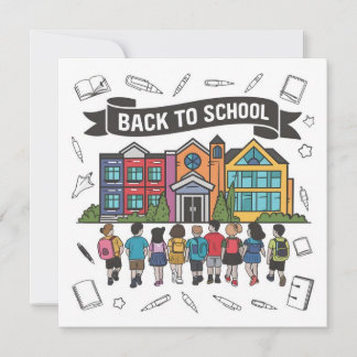 Cartão back to school