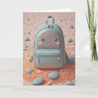 Cartão Backpack Surprise