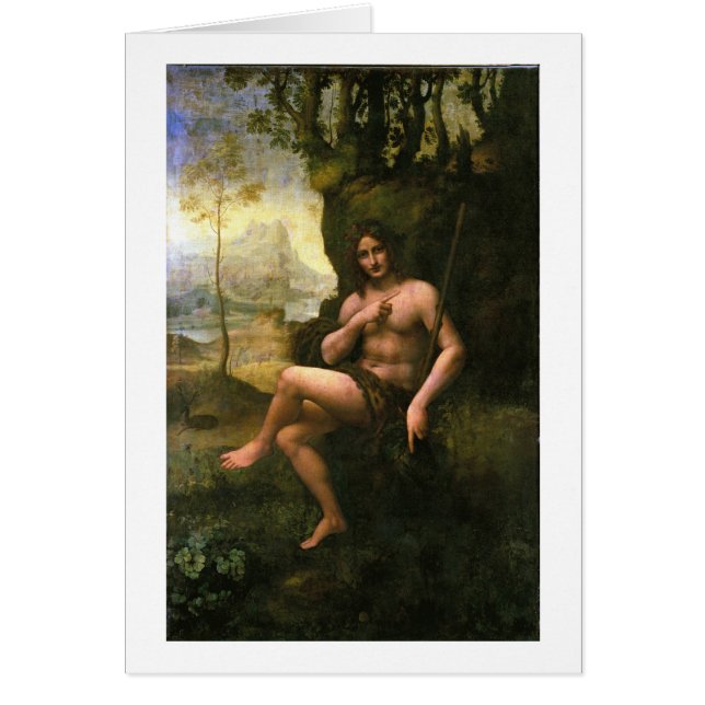 Cartão Baco, c.1695 (óleo em canvas) (Frente)