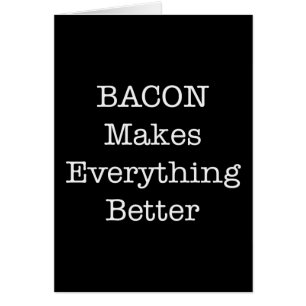 Cartão BACON torna tudo melhor