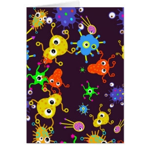 Cartão Bacteria Wallpaper