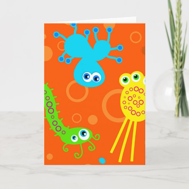 Cartão Bactérias (Frente)