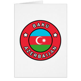 Cartão Bacu Azerbaijão