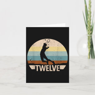 Cartão Badminton 12 Anos Badminton Boys Ba