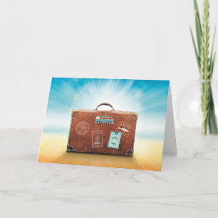 Cartão Bagagem...embalado e pronto a partir,