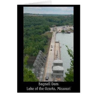 Cartão Bagnell Dam (Título)
