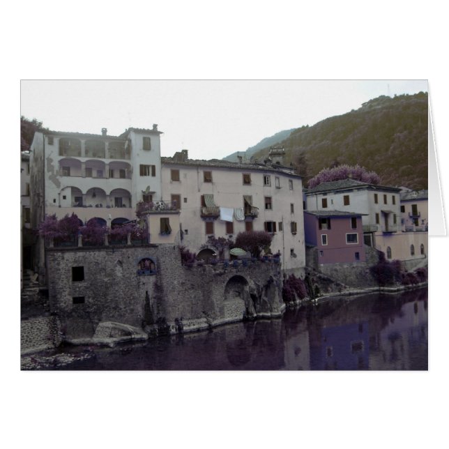 Cartão Bagni Di Lucca (Frente horizontal)