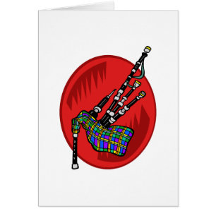 Cartão Bagpipes