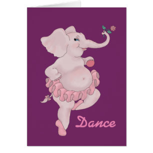 Cartão Bailarina de Elephantina