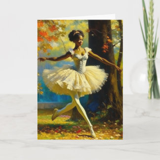 Cartão Bailarina Sussurros Suaves