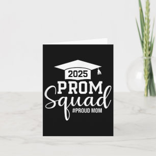 Cartão Baile de formatura Squad 2025 Orgulhoso Baile de f