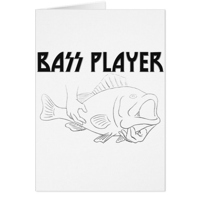 Cartão Baixista (Frente)