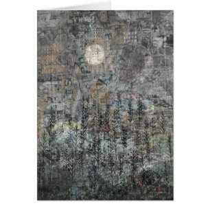 Cartão Baixo inverno Sun