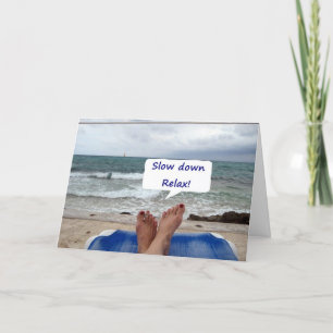 CARTÃO BAIXO RELAXO/DESFRUTE DO 50º ANIVERSÁRIO