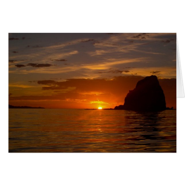 Cartão Baja Sunrise 02 (Frente horizontal)