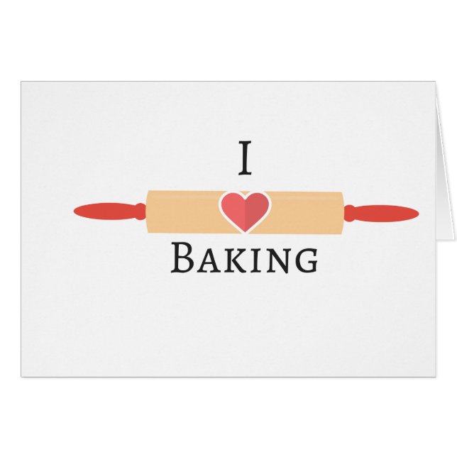 Cartão Bakers Love (Frente Horizontal)