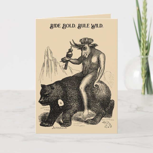 Cartão Balan The Bearbound Duke (Frente)