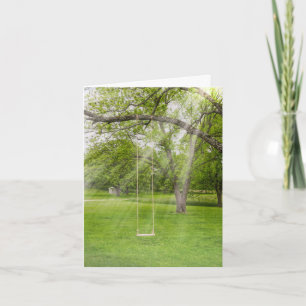 Cartão Balançar À Luz Do Sol