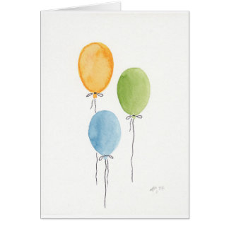 Cartão Balão