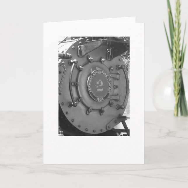 Cartão Baldwin Locomotive (Frente)