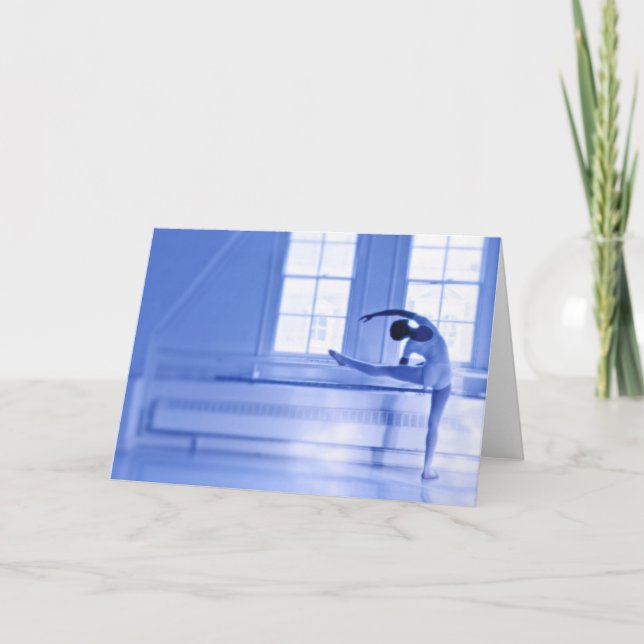 Cartão Balé DE PLACAS DE GREETING (Frente)