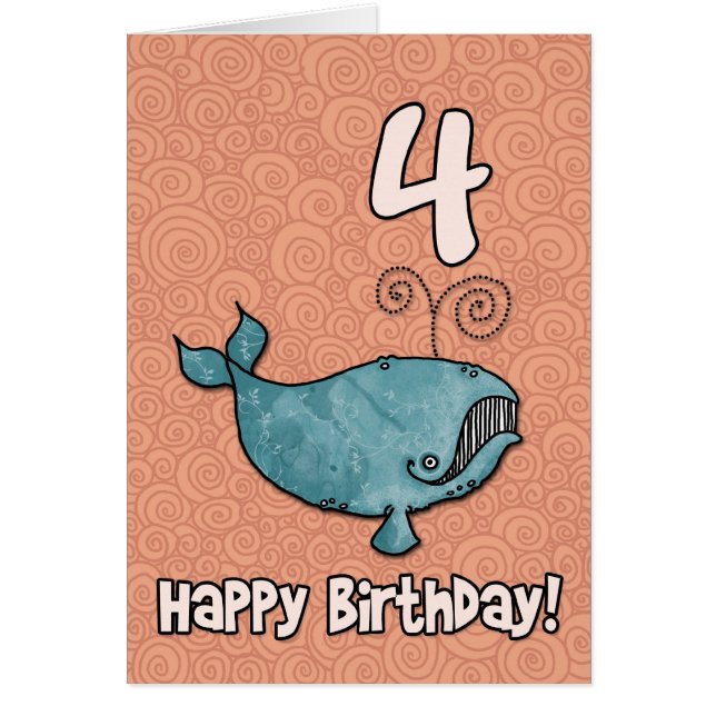 Cartão baleia do BD - 04 (Frente)