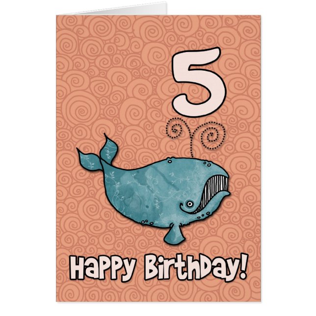 Cartão baleia do BD - 05 (Frente)