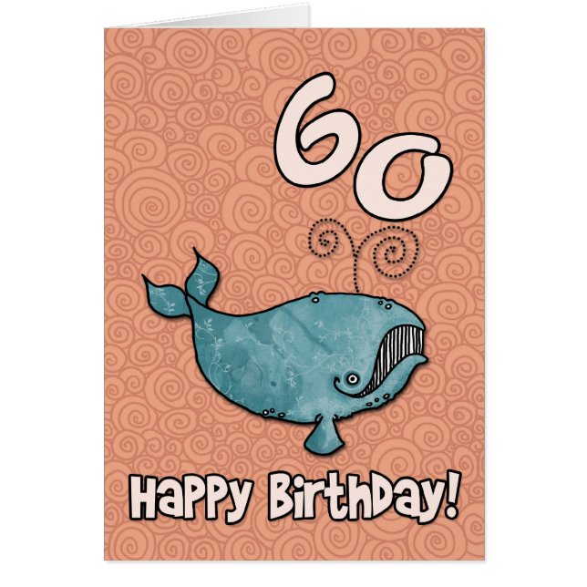 Cartão baleia do BD - 60 (Frente)