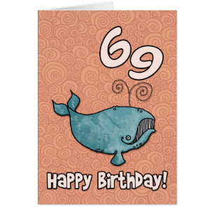 Cartão baleia do BD - 69