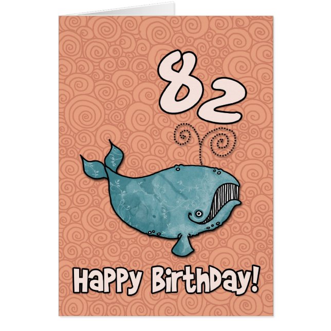 Cartão baleia do BD - 82 (Frente)