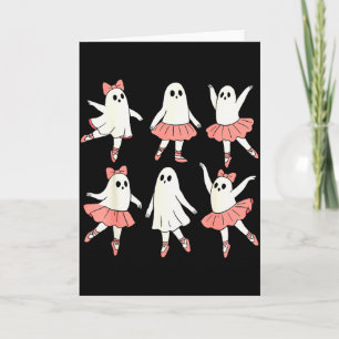 Cartão Ballerina Fantasma Professora de Dança de Ballet H