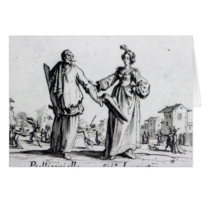 Cartão Balli de Sfessania, c.1622 2 (Frente Horizontal)