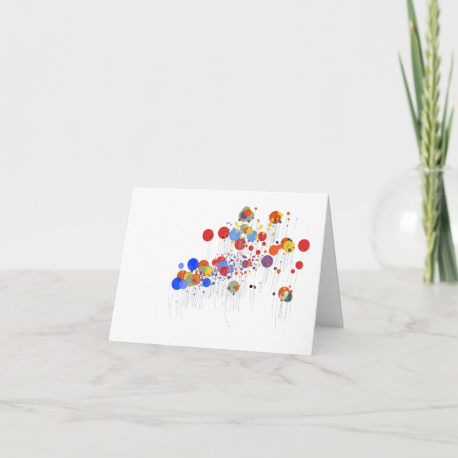 Cartão Balões (Frente)