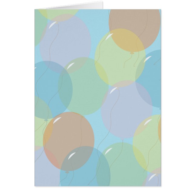 Cartão Balões (Frente)